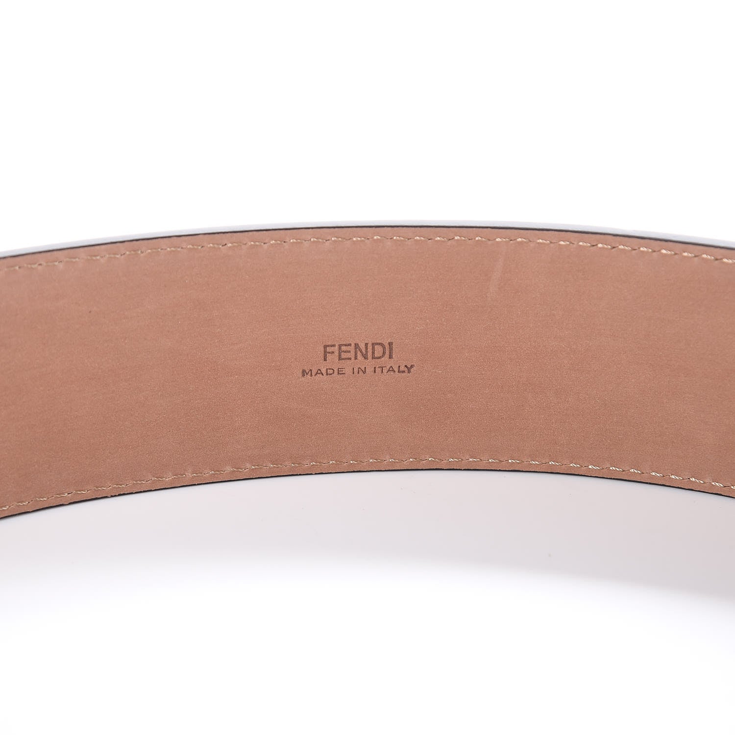 Fendi Vitello Grace FF 1974 Embossed Belt 100 40 Black 6 of 7