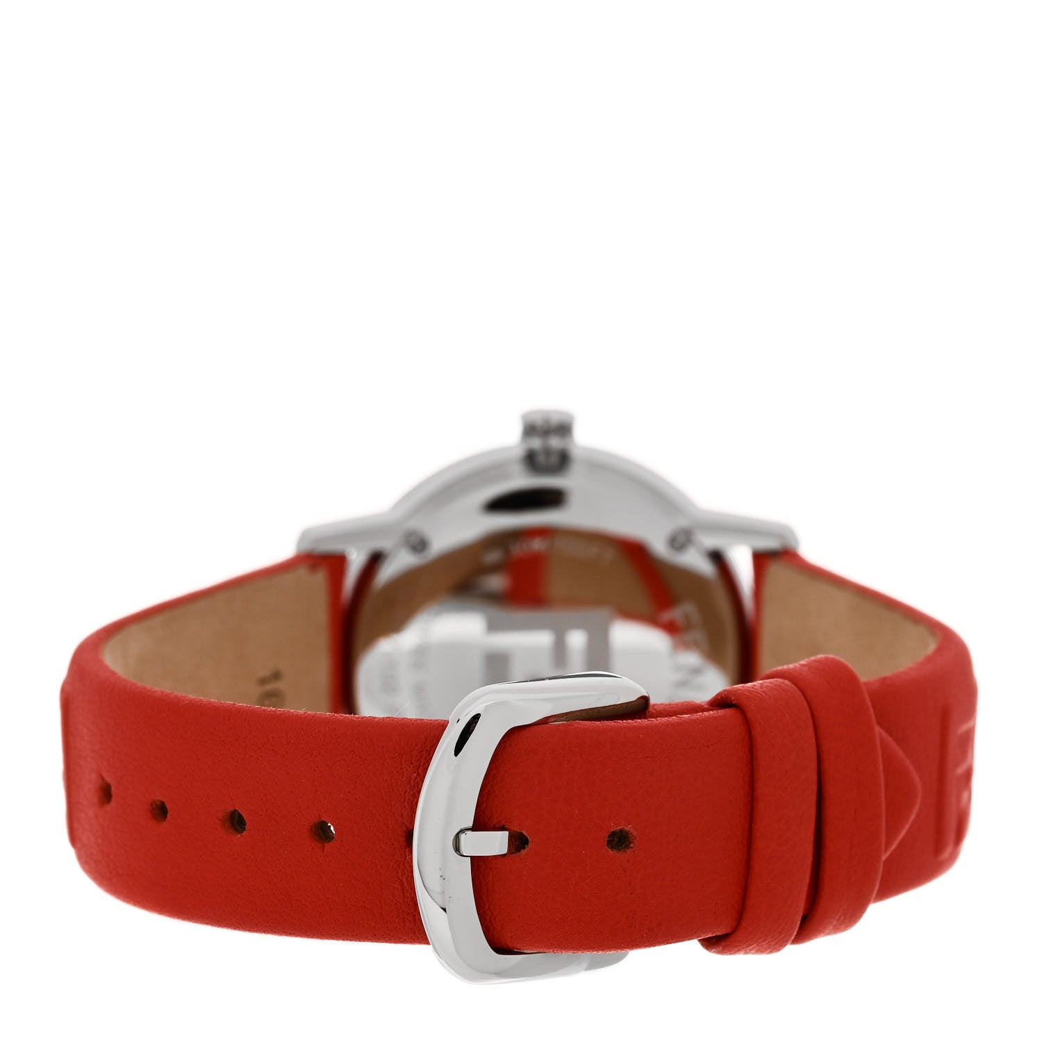 Fendi Stainless Steel Calfskin 29mm Forevermore Fendi Quartz Watch Tulip Red 3 of 5