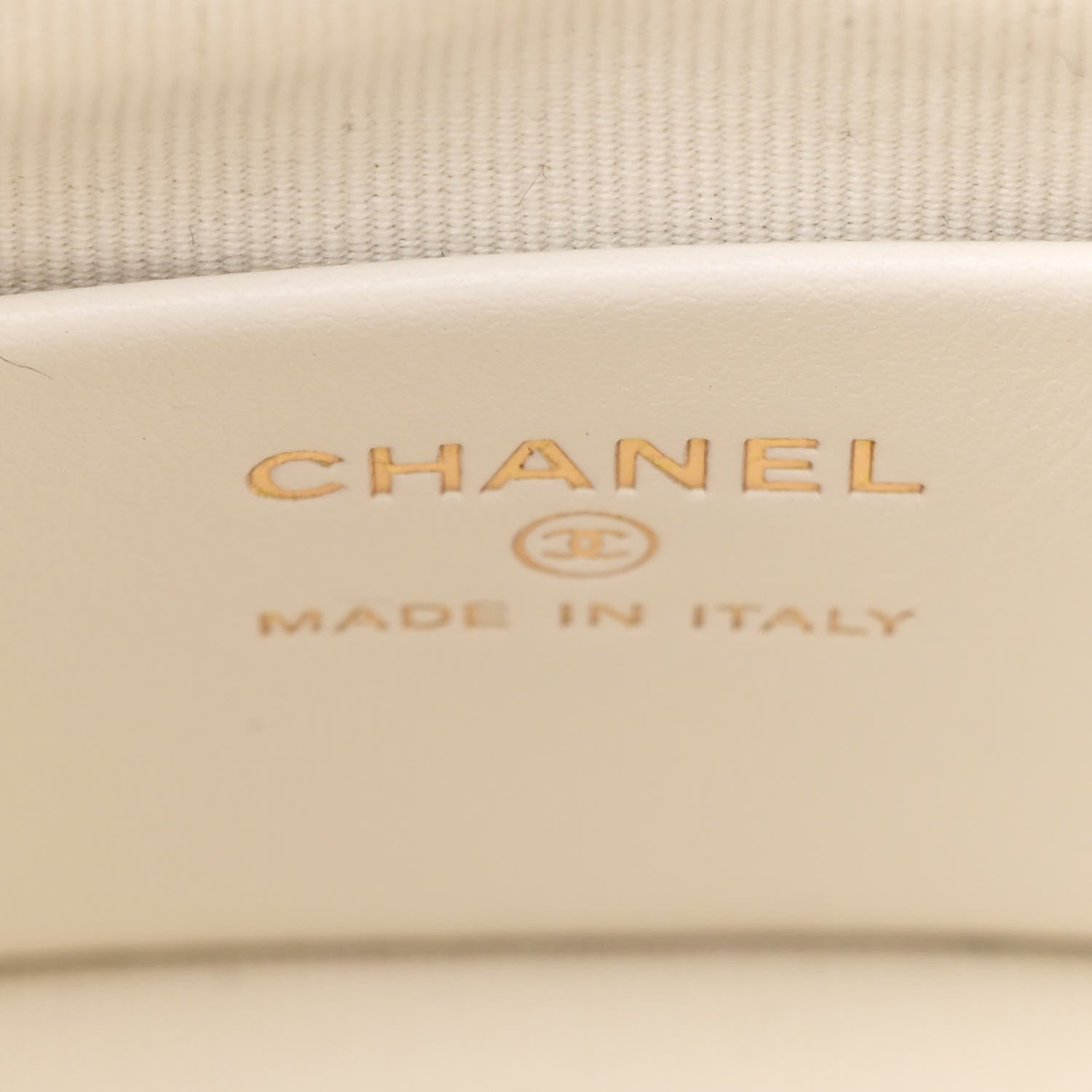 Chanel Metal Lambskin Quilted Small Chain Bucket Bag White 7 of 12
