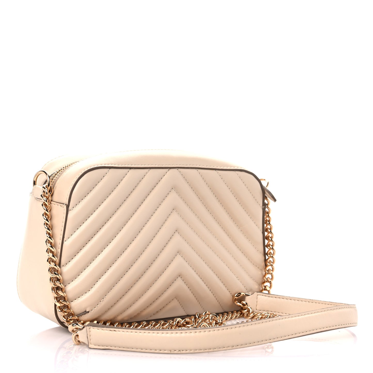 Eco Alter Nappa Star Patch Shoulder Bag Cream