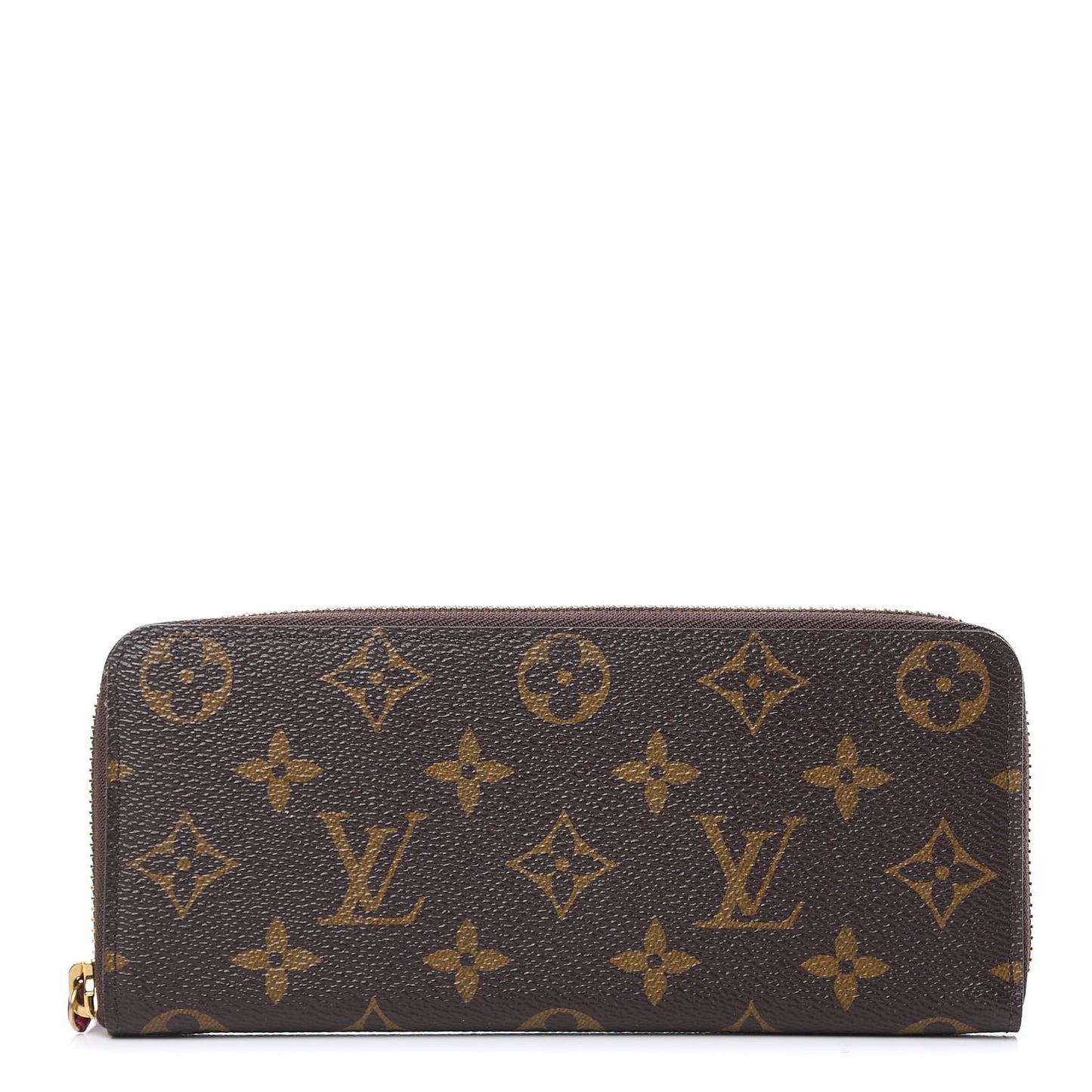 Monogram Clemence Wallet Fuchsia