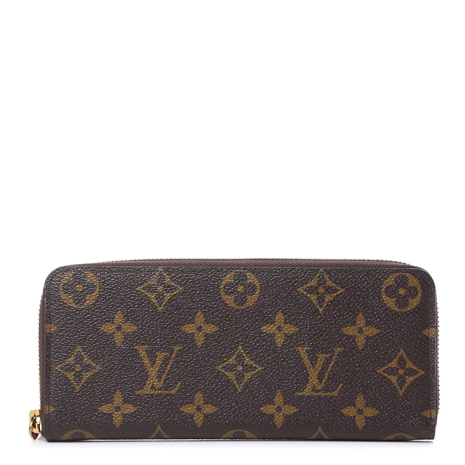 Louis Vuitton Monogram Clemence Wallet Fuchsia 1 of 10
