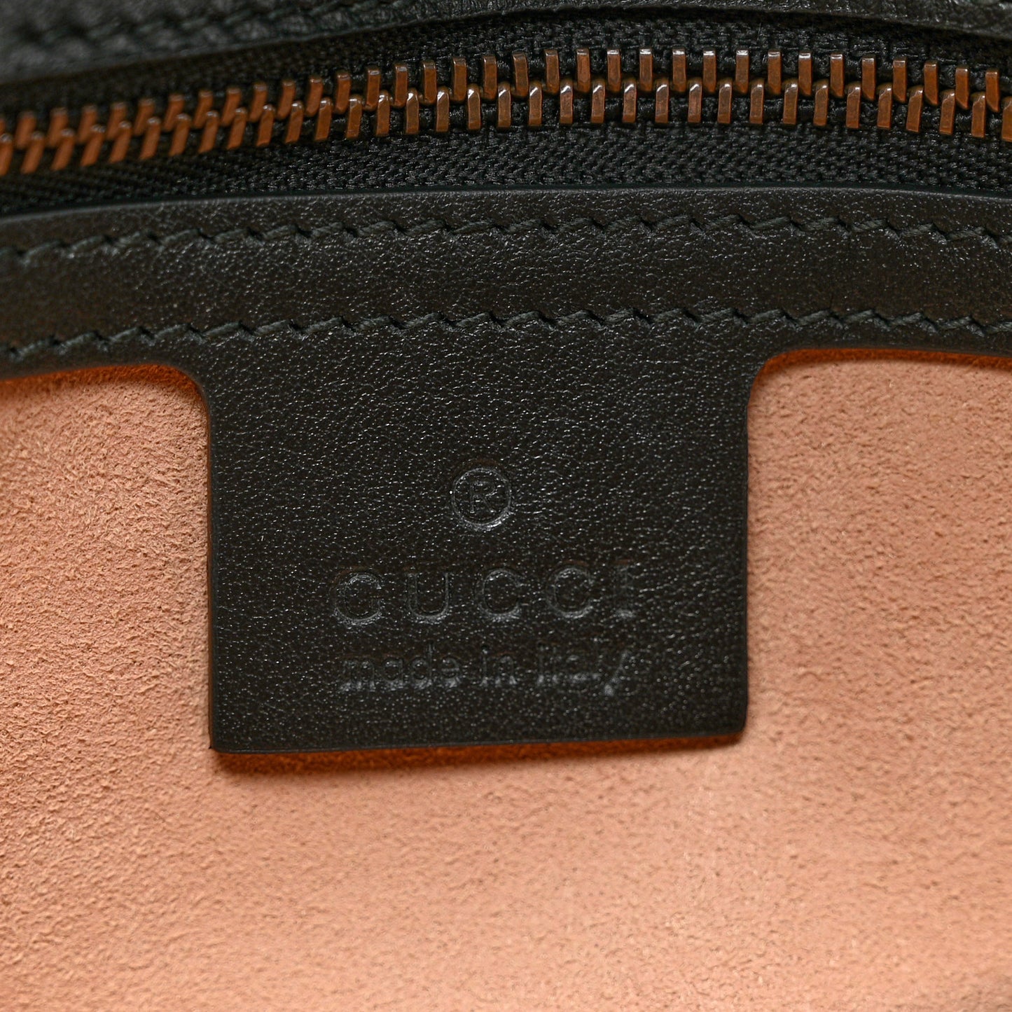 Calfskin Matelasse Small GG Marmont Shoulder Bag Black