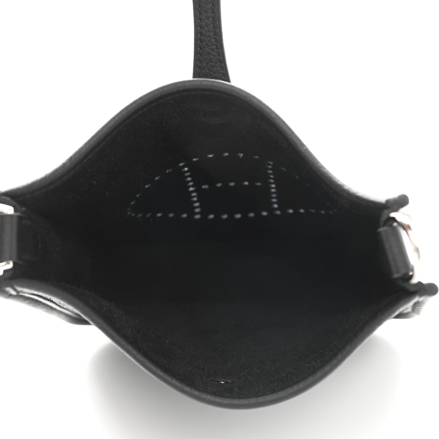 Hermes Taurillon Clemence Evelyne TPM Black 5 of 9