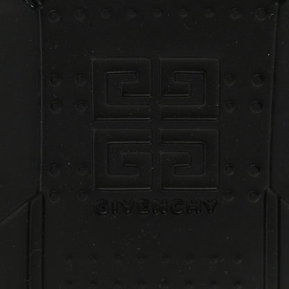 Givenchy Grained Calfskin Shark Lock Biker Knee Boots 40 Black 8 of 8