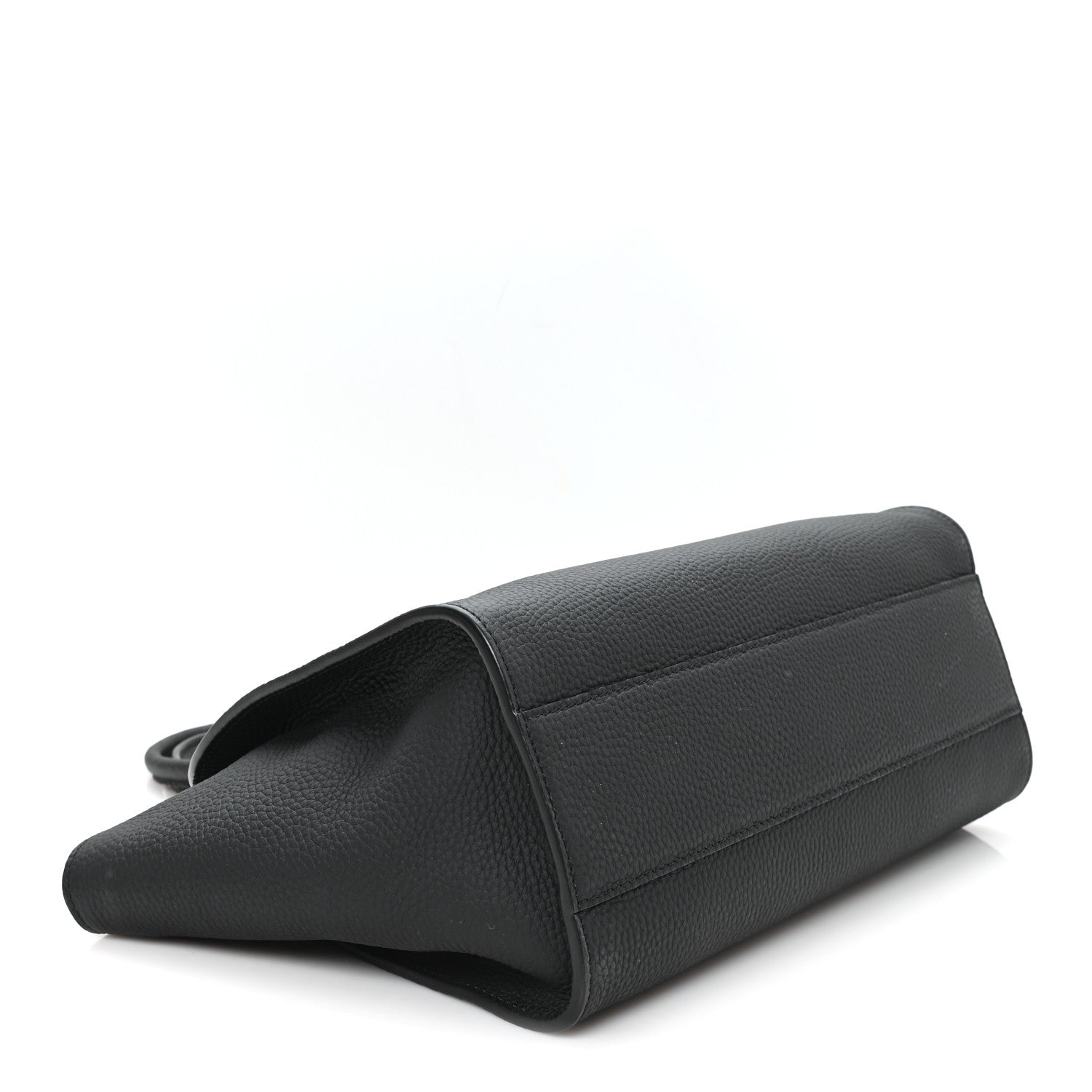 The Row Grained Calfskin Marlo 12 Tote Bag Black 4 of 12