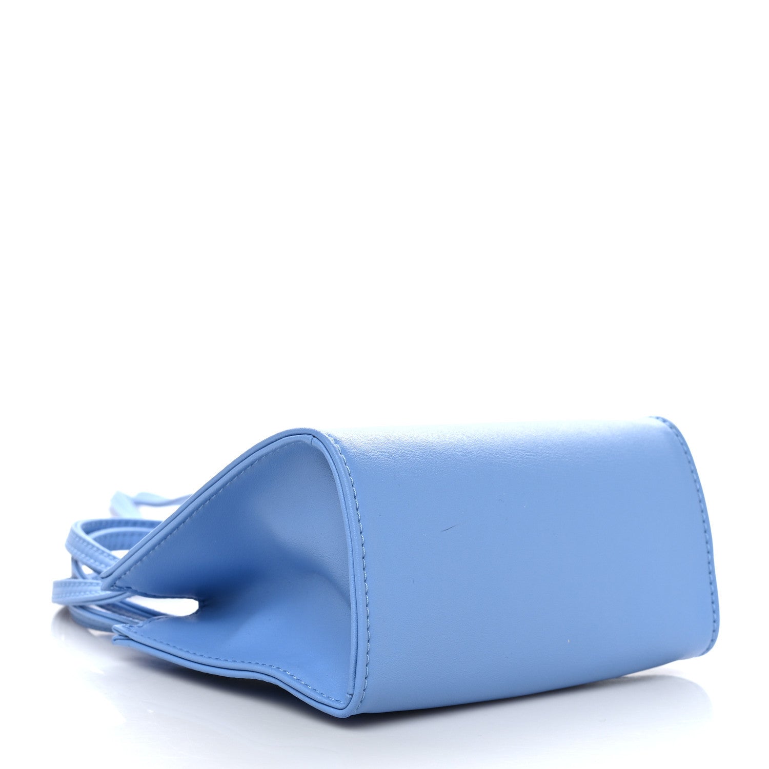 Telfar Vegan Leather Small Shopping Bag Cerulean 4 of 10