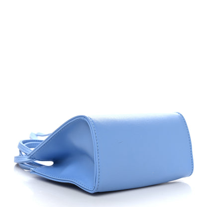 Telfar Vegan Leather Small Shopping Bag Cerulean 4 of 10