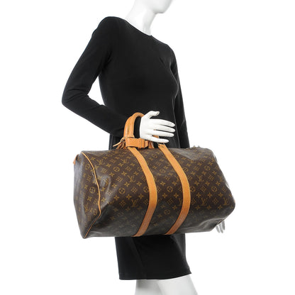 Louis Vuitton Monogram Keepall 45 2 of 13