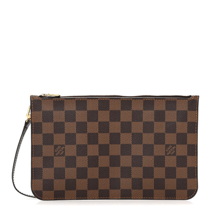 Louis Vuitton Damier Ebene Neverfull MM GM Pochette 1 of 9