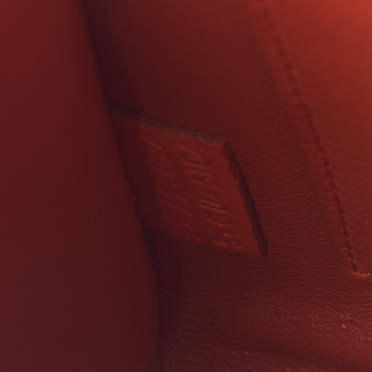 Celine Smooth Calfskin Nano Luggage Fluo Orange 6 of 9