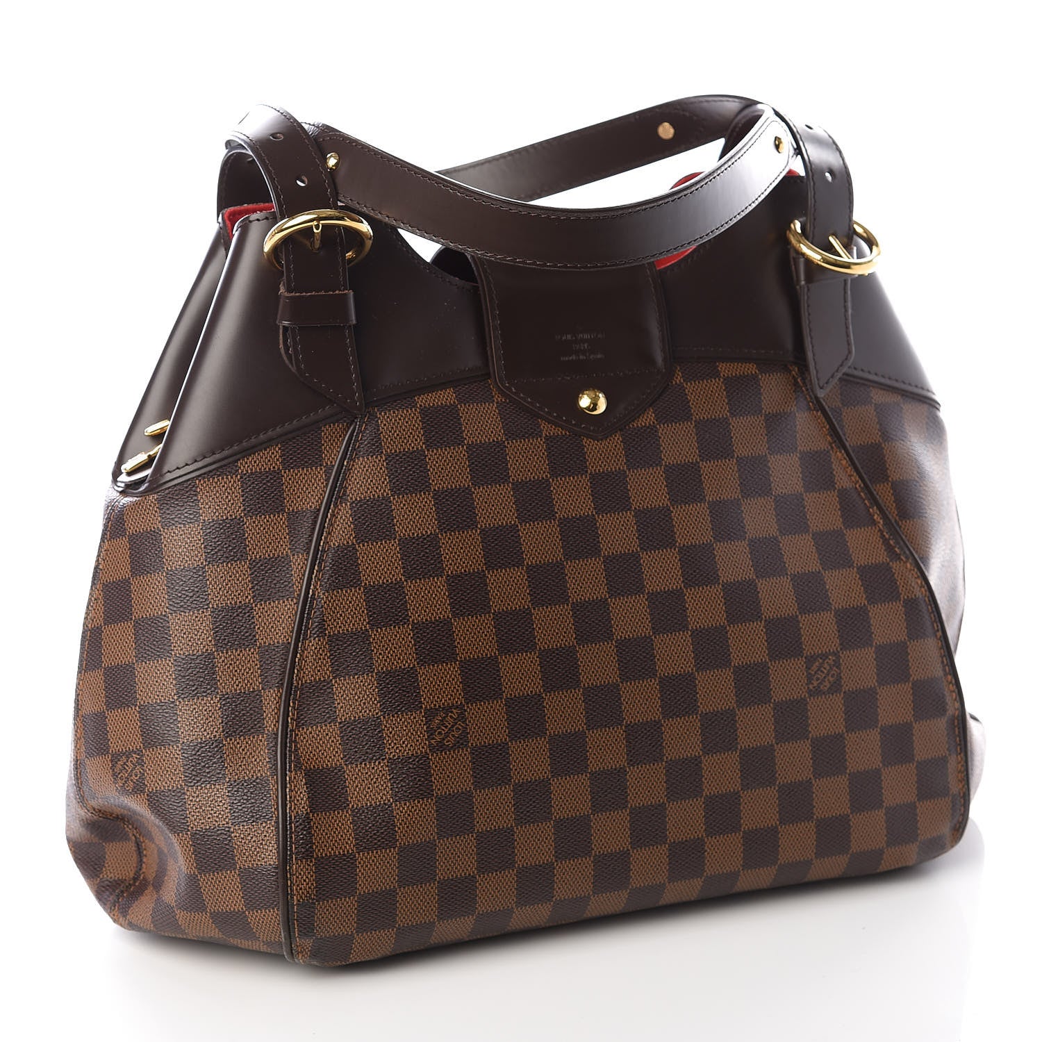 Louis Vuitton Damier Ebene Sistina GM 2 of 8
