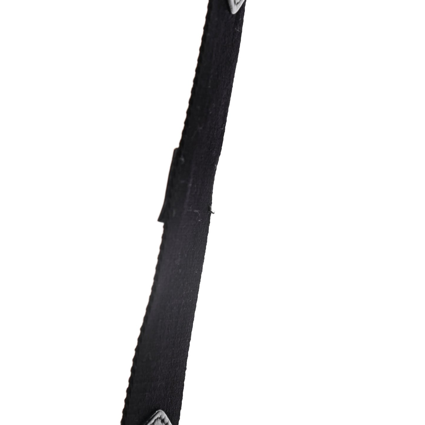 Nappa Re-Nylon Triangle Quilted Patchwork System Flap Shoulder Bag Black