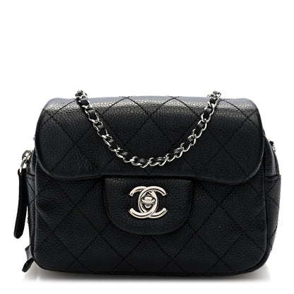 Chanel Caviar Quilted New Mini Flap Black 1 of 10