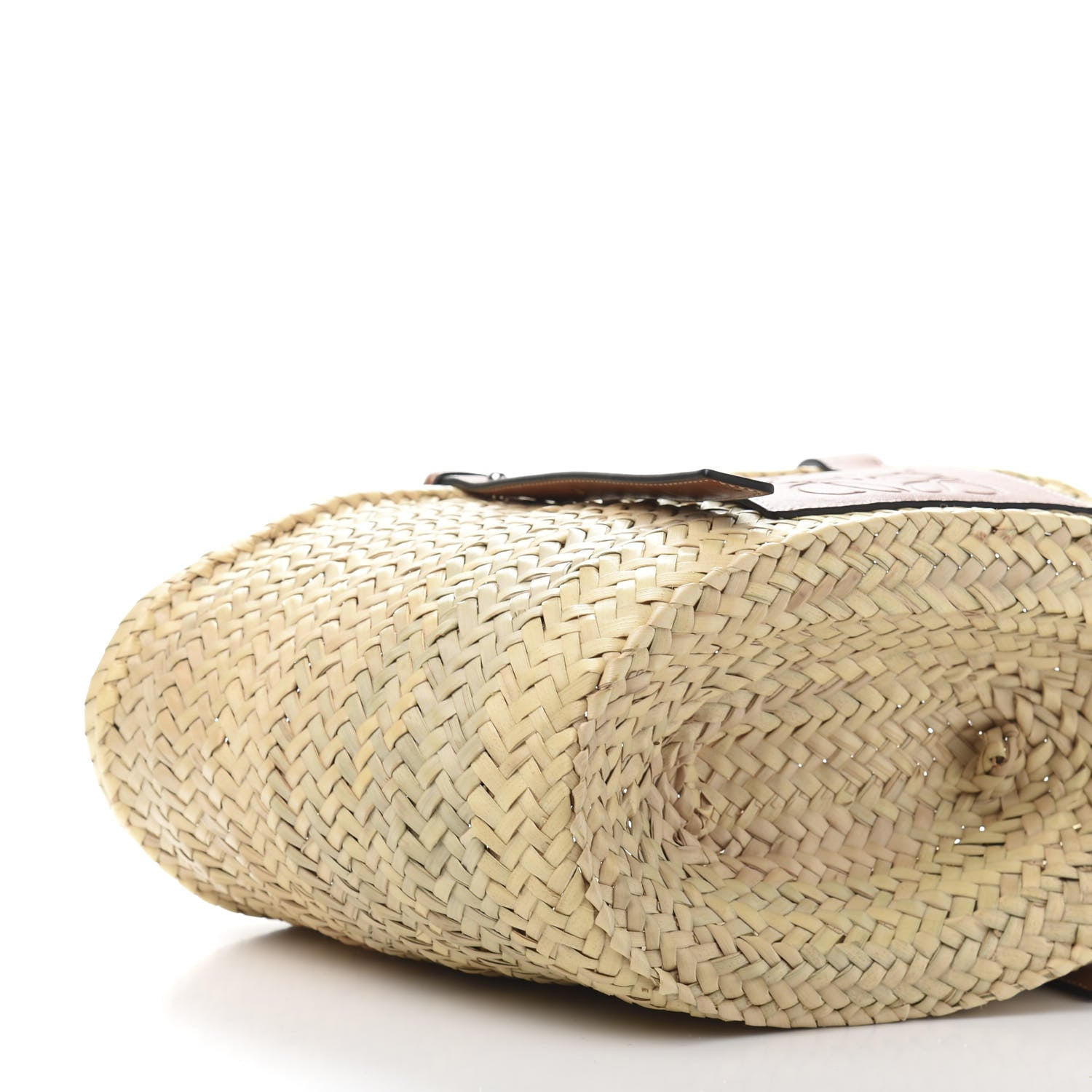 Loewe Raffia Basket Tote Bag Natural Tan 8 of 10