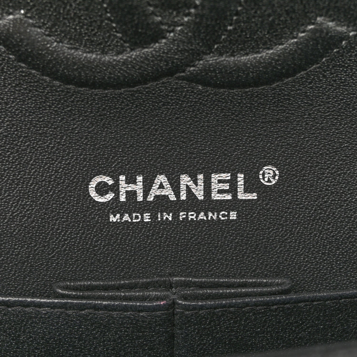 Chanel Crumpled Calfskin Quilted Medium Double Flap So Black 6 of 11