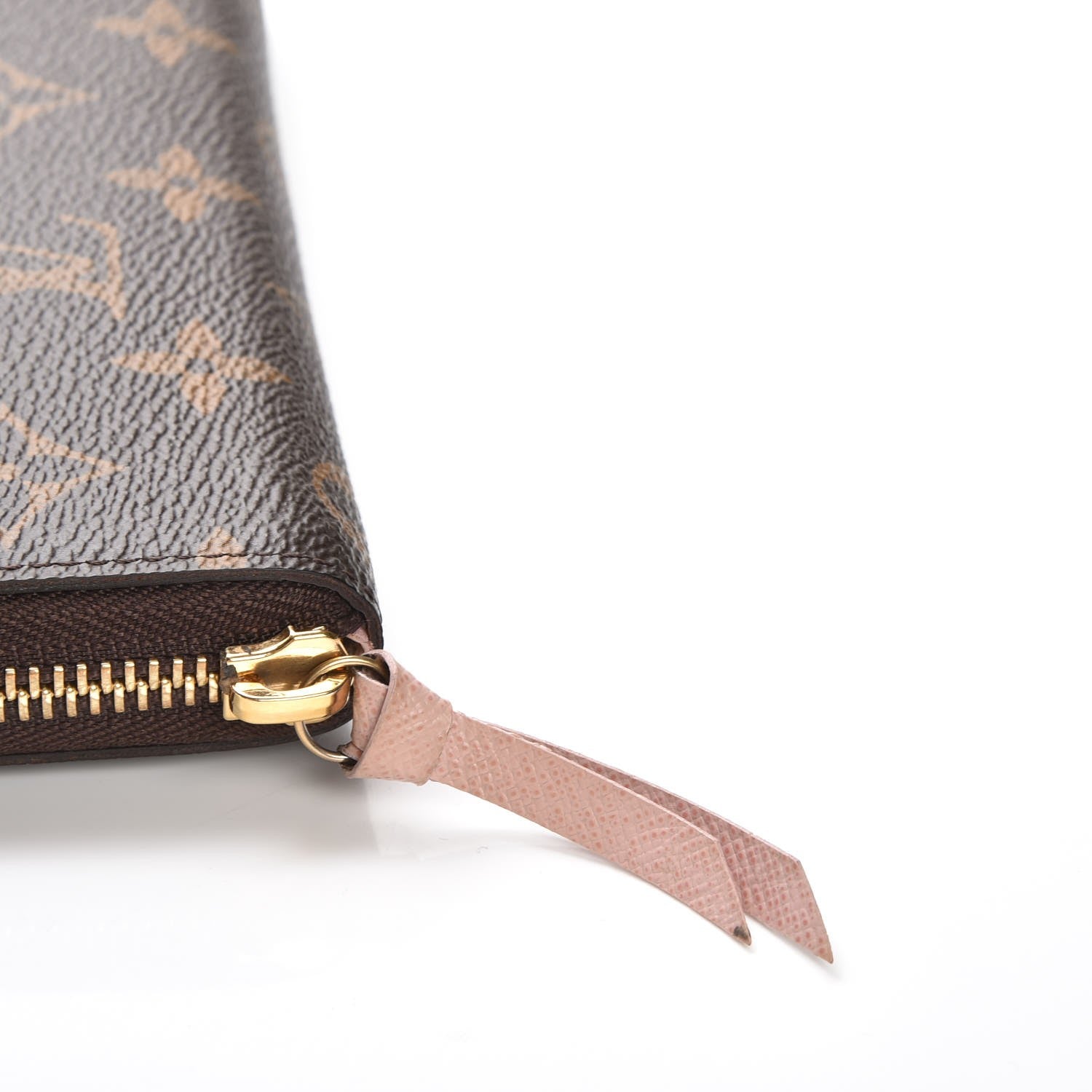 Louis Vuitton Monogram Clemence Wallet Rose Ballerine 8 of 8