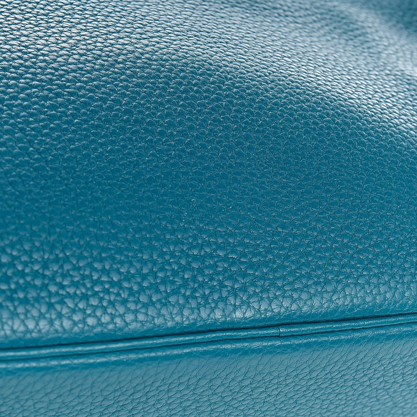 Taurillon Clemence Birkin 30 Bleu Izmir