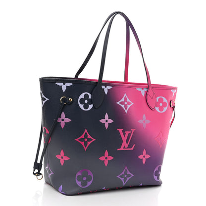Louis Vuitton Monogram Giant Spring In The City Neverfull MM Midnight Fuchsia 4 of 10