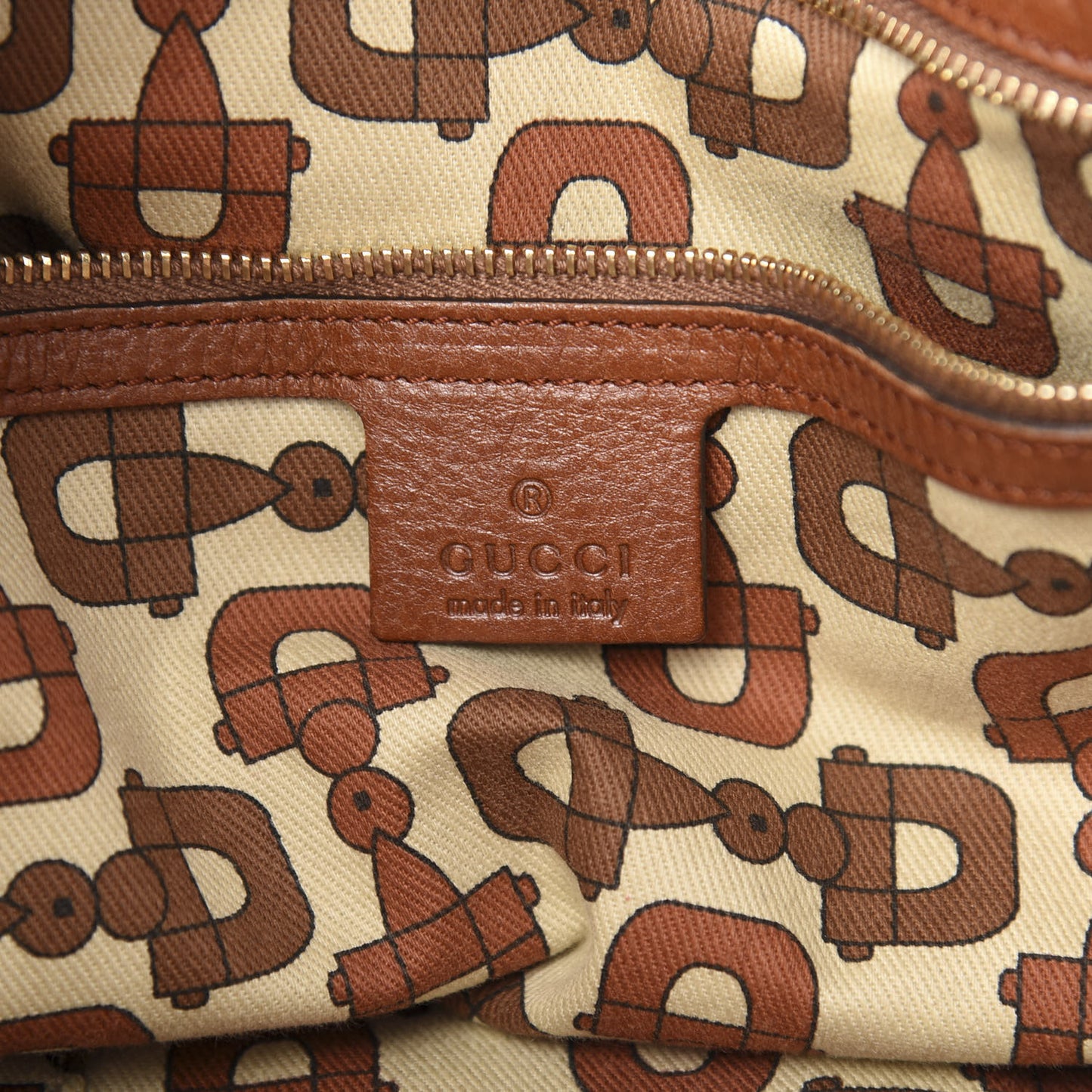 Calfskin Medium Indy Top Handle Bag Brown