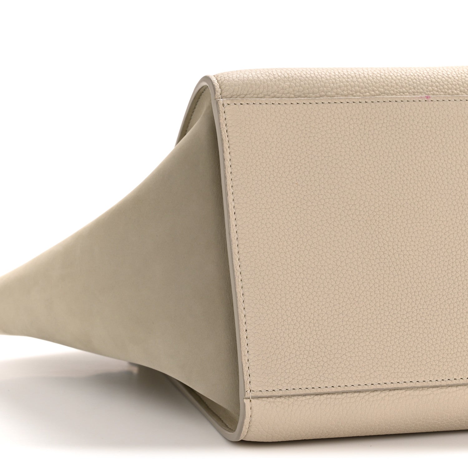 Celine Spazzolato Calfskin Nubuck Small Trapeze Quartz 9 of 14