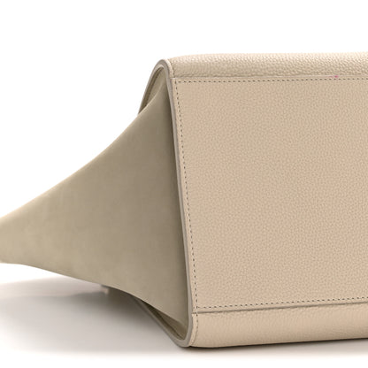 Celine Spazzolato Calfskin Nubuck Small Trapeze Quartz 9 of 14