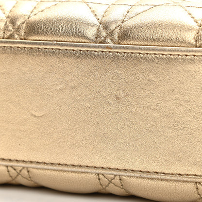Christian Dior Metallic Lambskin Cannage Mini Lady Dior Gold 11 of 16