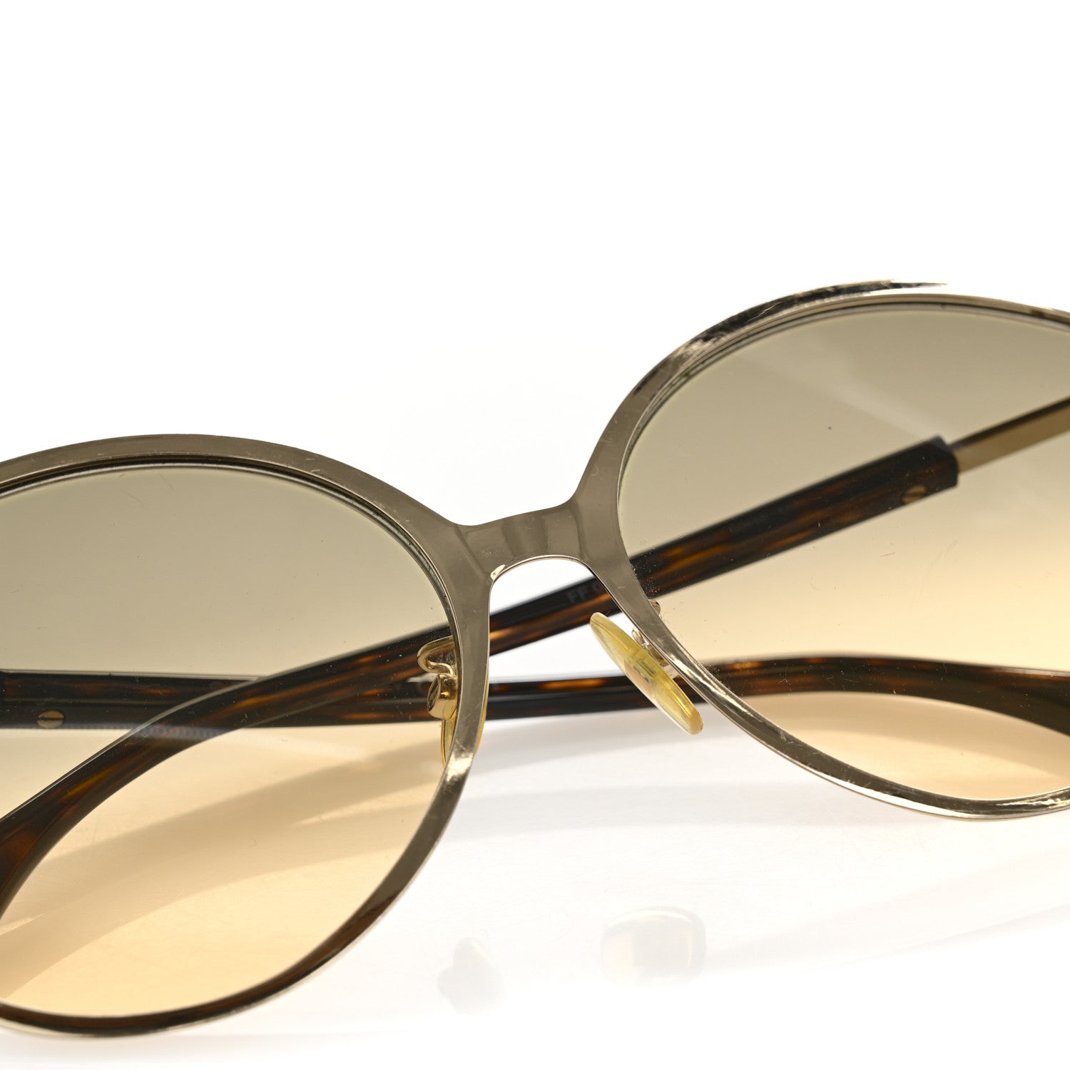 Fendi Cat Eye F is Fendi Sunglasses FF 0395/F/S Tortoise 9 of 10