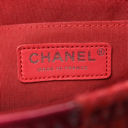 Chanel Tweed Patchwork Medium Single Flap Pink 6 of 11