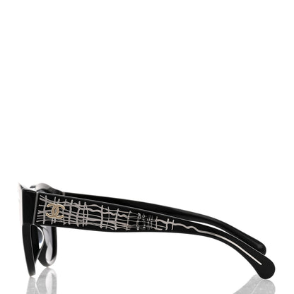 Chanel Acetate Polarized Pantos Sunglasses 5434-A Black 3 of 8