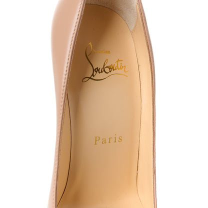 Christian Louboutin Nappa Kate 100 Pumps 35 Nude 7 of 9