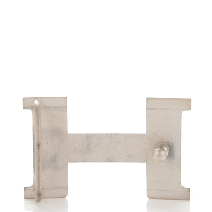 Hermes Box Togo 24mm Constance H Belt 75 Black Blue Jean 6 of 6