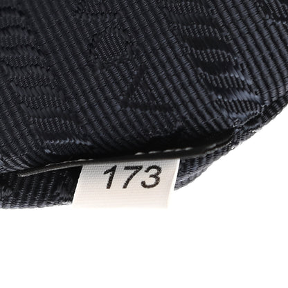 Prada Nylon Saffiano Flat Messenger Bag Black 8 of 11