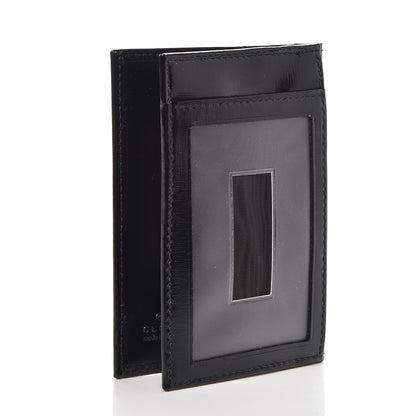Gucci Textured Calfskin Betty Card Case Black 3 of 7
