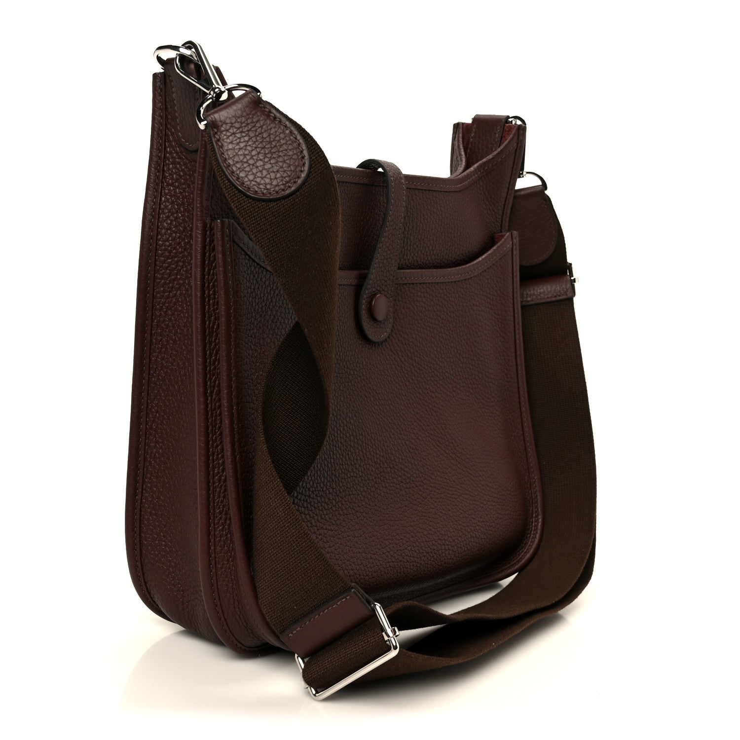 Hermes Taurillon Clemence Evelyne III PM Bordeaux 3 of 11