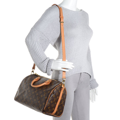 Louis Vuitton Monogram Speedy Bandouliere 30 2 of 7