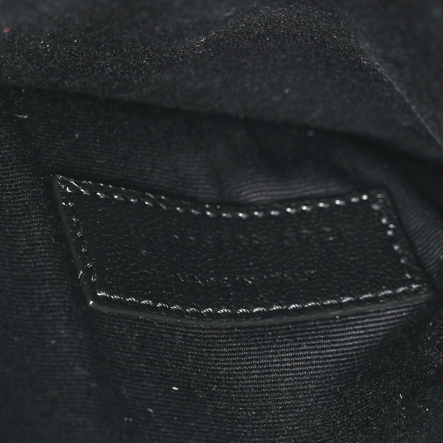 Grain De Poudre Uptown Pouch Black
