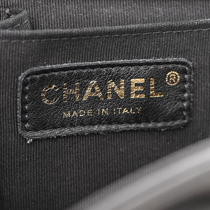 Chanel Lambskin Quilted Large Duma Drawstring Backpack Black 6 of 10