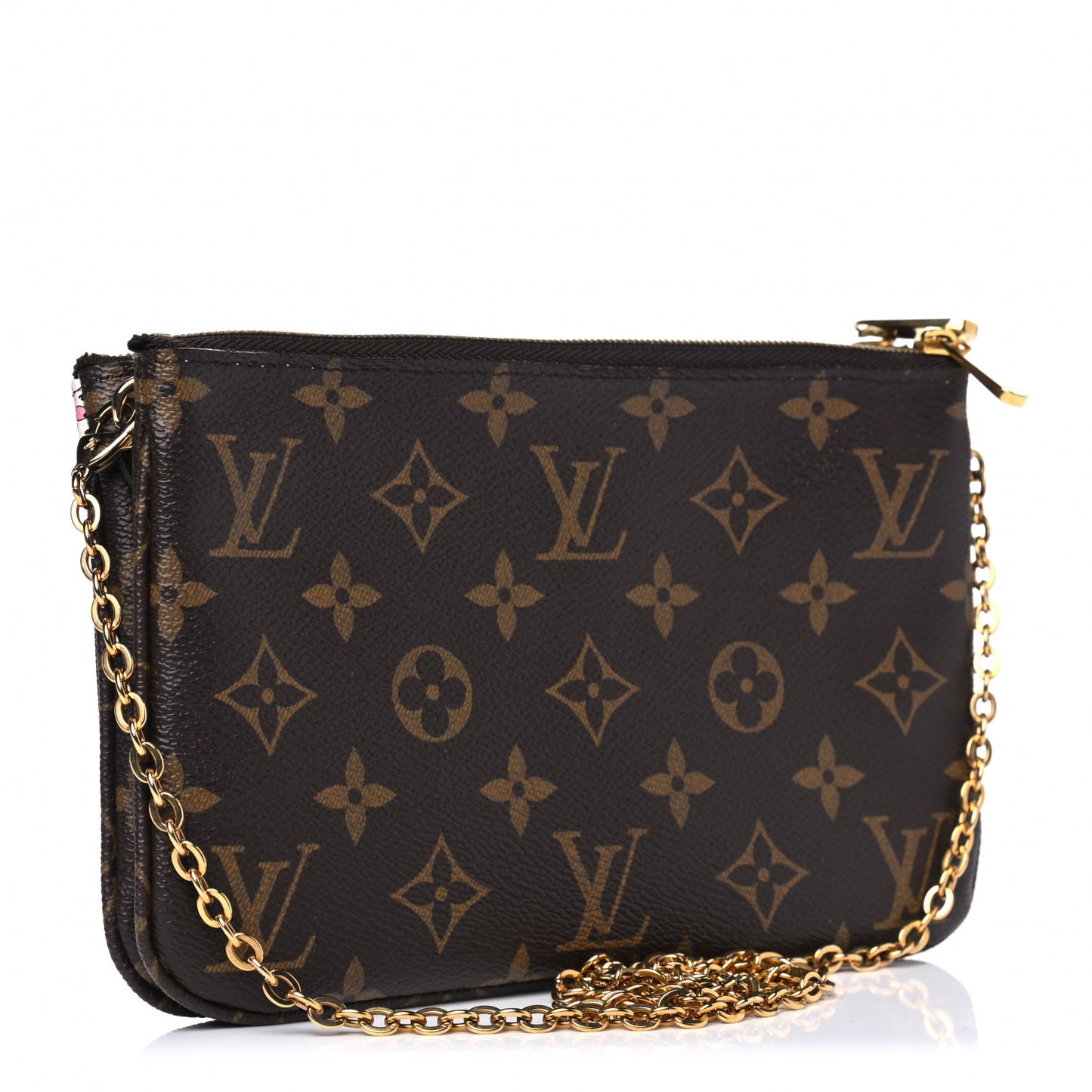 Monogram 2019 Christmas Animation Double Zip Pochette