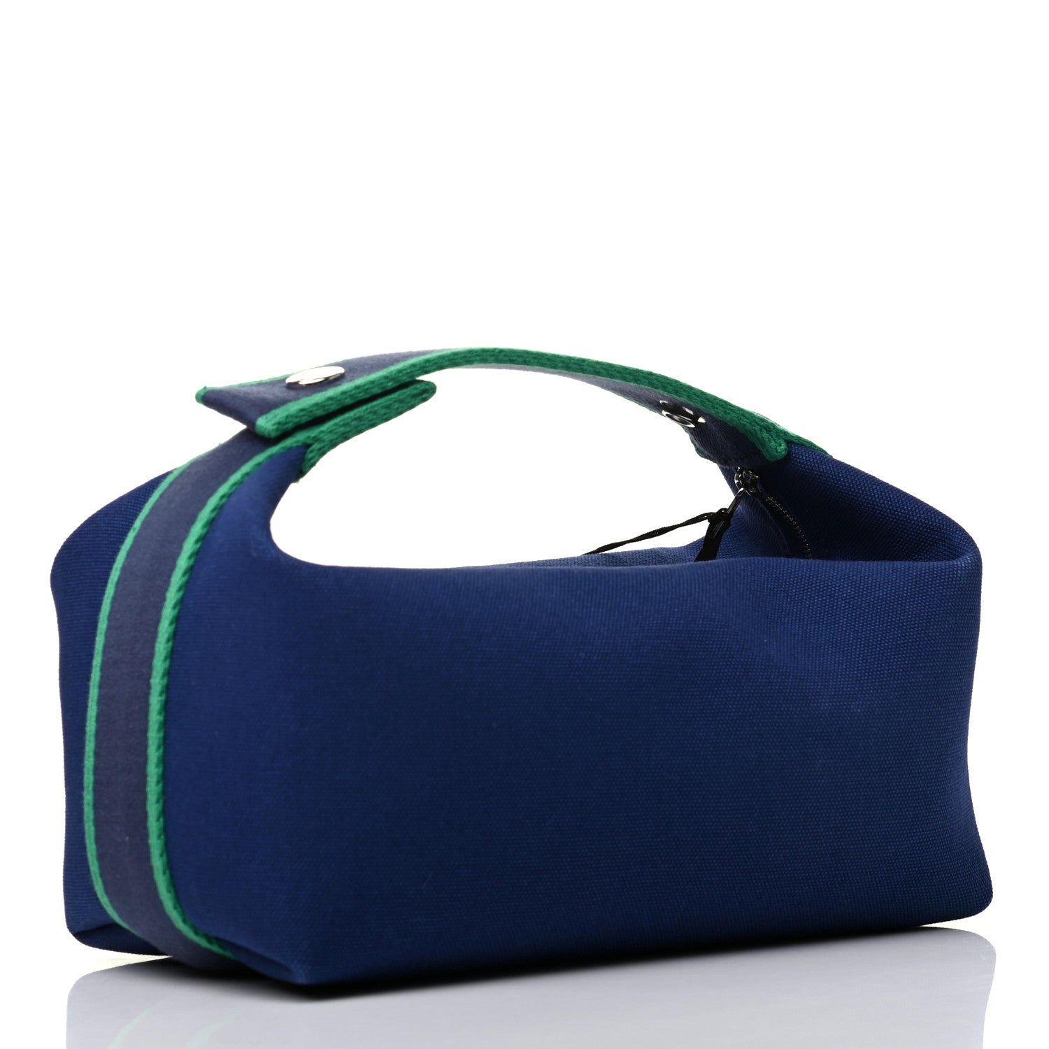 Hermes Canvas Small Bride-A-Brac Pouch Marine 3 of 6