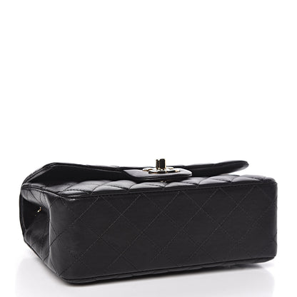Chanel Lambskin Quilted Mini Rectangular Flap Black 4 of 12