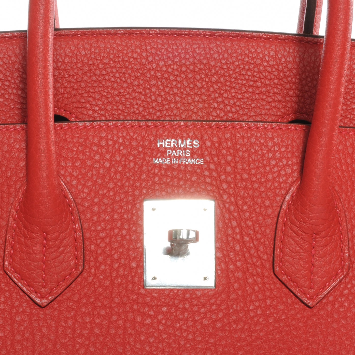 Togo Birkin 35 Rouge Casaque