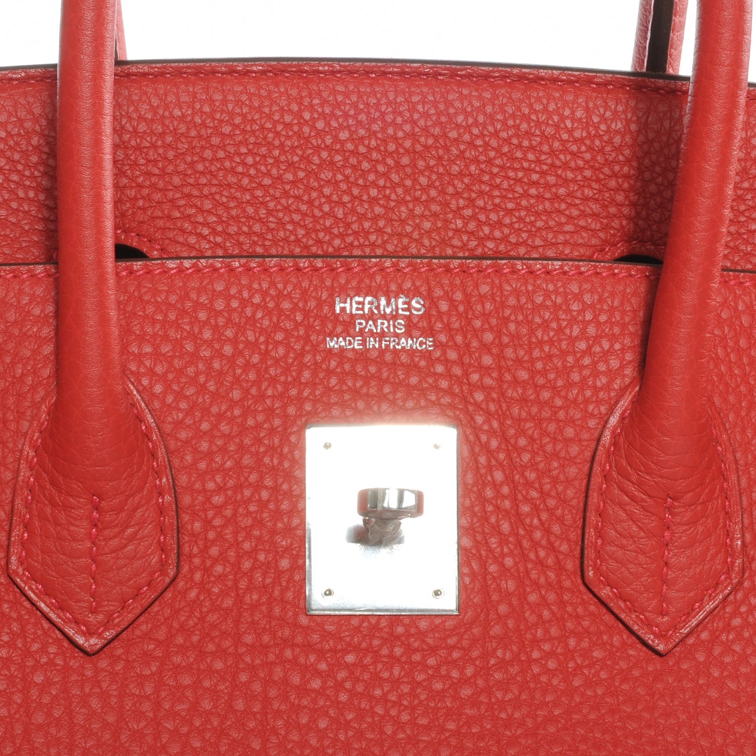 Hermes Togo Birkin 35 Rouge Casaque 8 of 10