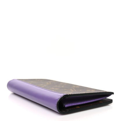Louis Vuitton Monogram Brazza Wallet Purple 4 of 6
