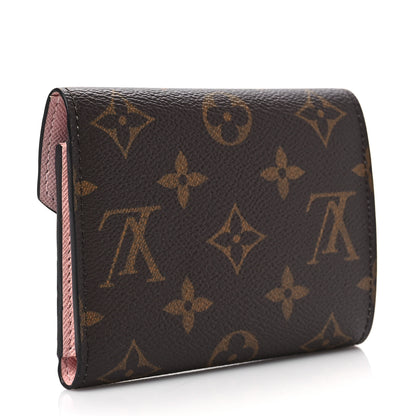 Louis Vuitton Monogram Victorine Wallet Rose Ballerine 3 of 7