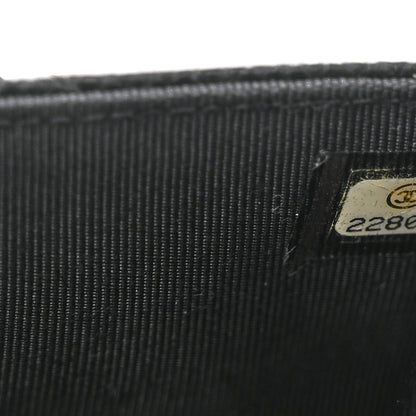 Chanel Caviar Quilted Wallet On Chain WOC Black 8 of 12