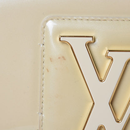 Louis Vuitton Patent Sobe Clutch Blanc Corail 15 of 15