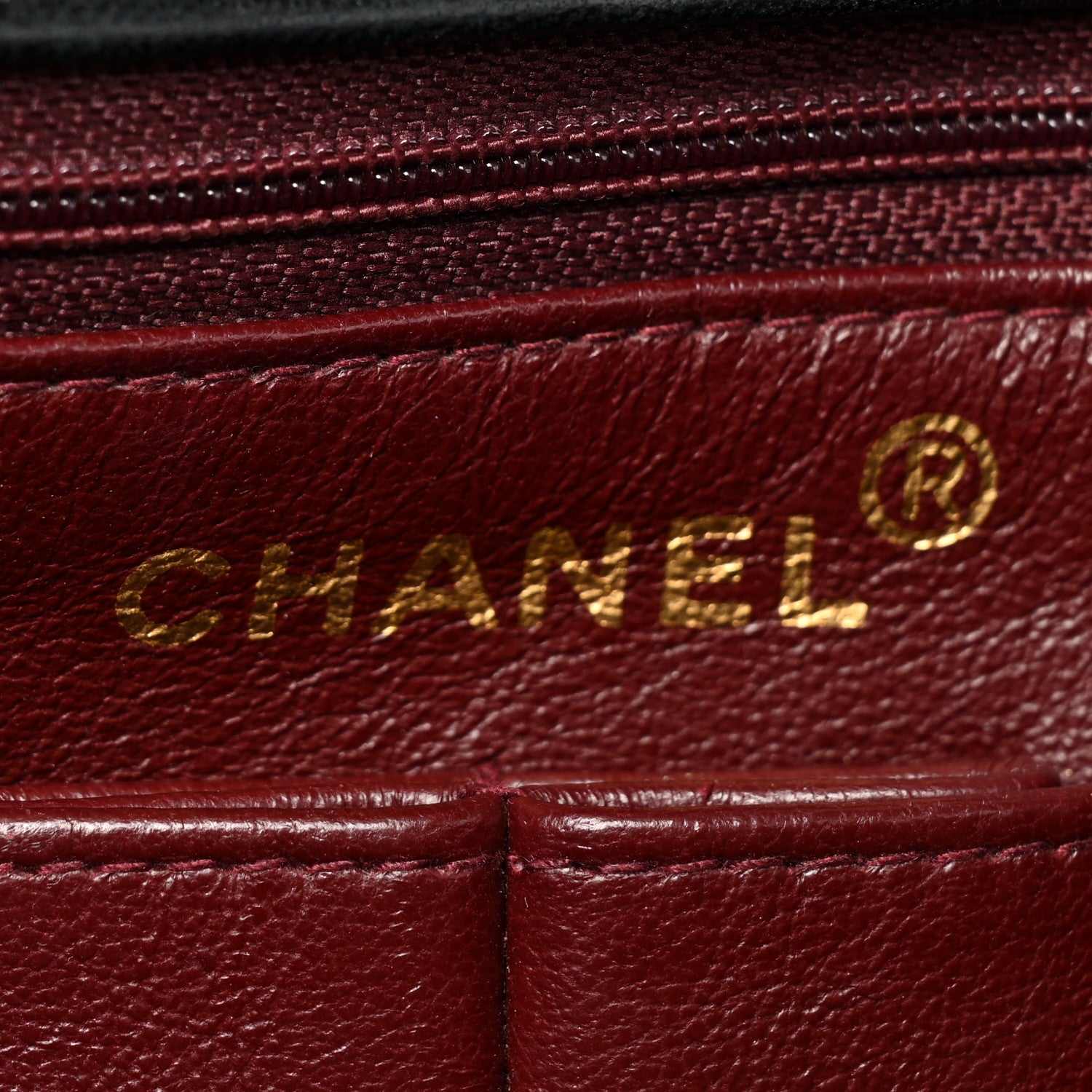 Chanel Lambskin Quilted Mini Square Flap Bag Black 7 of 16
