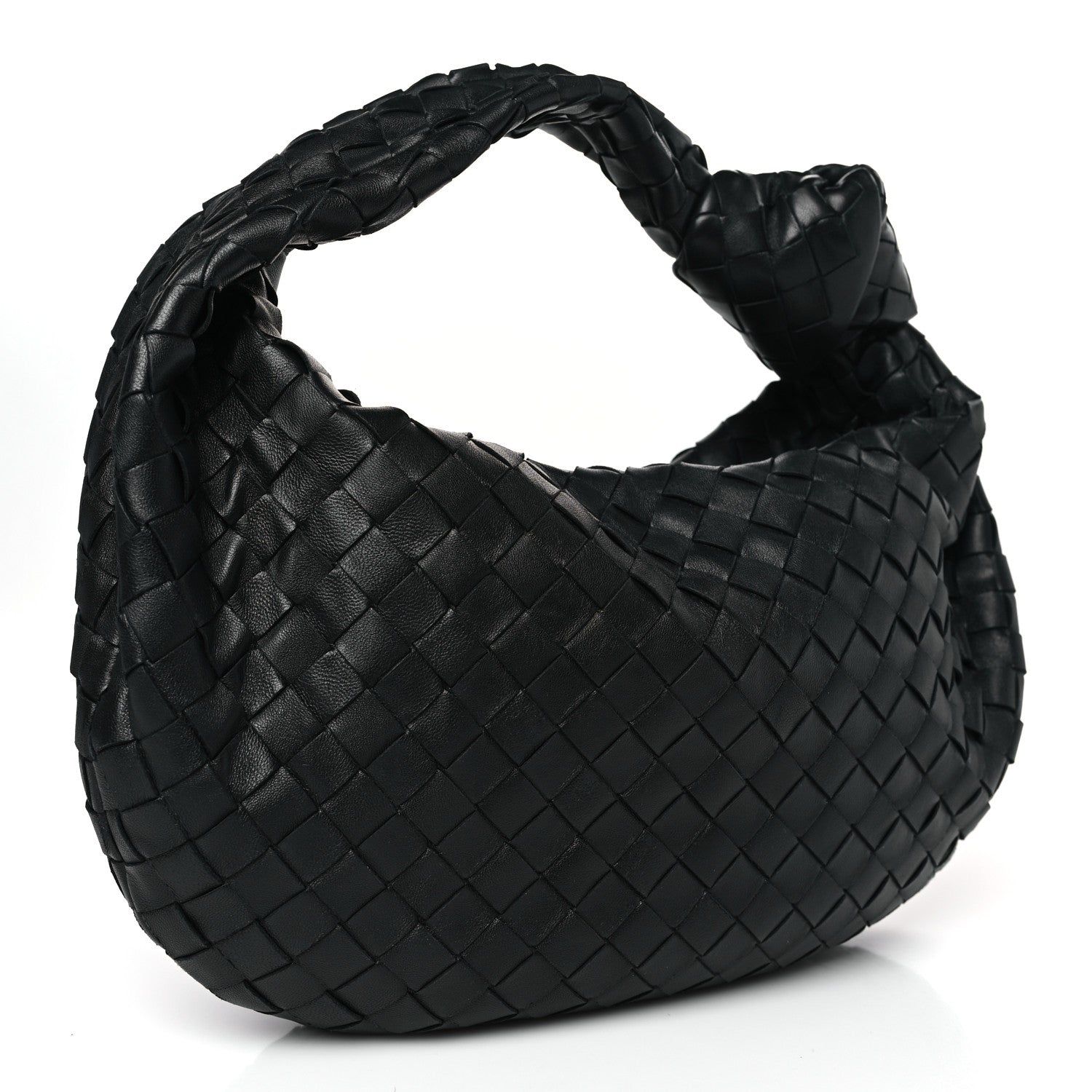 Bottega Veneta Nappa Intrecciato Teen Jodie Hobo Black 3 of 9