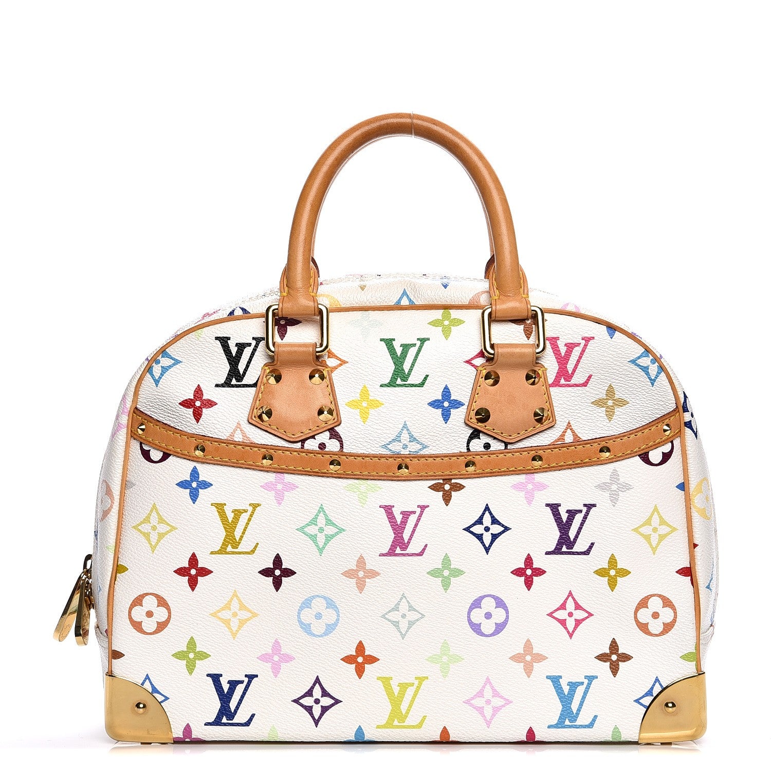Louis Vuitton Monogram Multicolor Trouville White 1 of 8